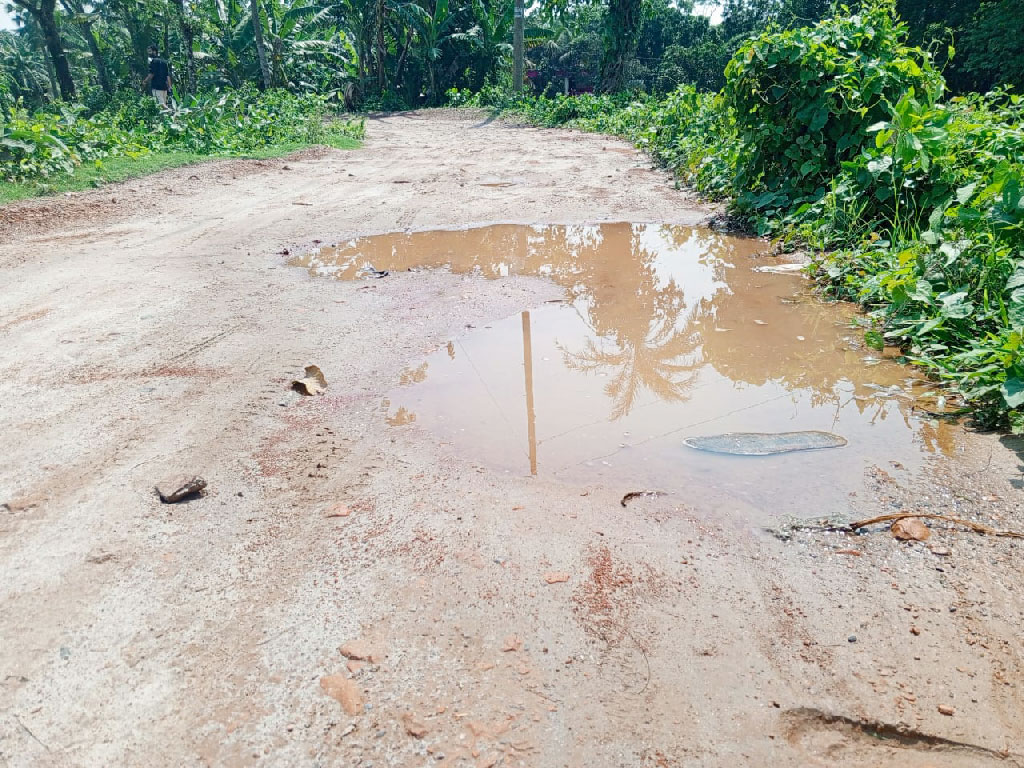 ৫২৬ কি.মি বেহাল সড়কে ভুগছে বাউফলবাসী