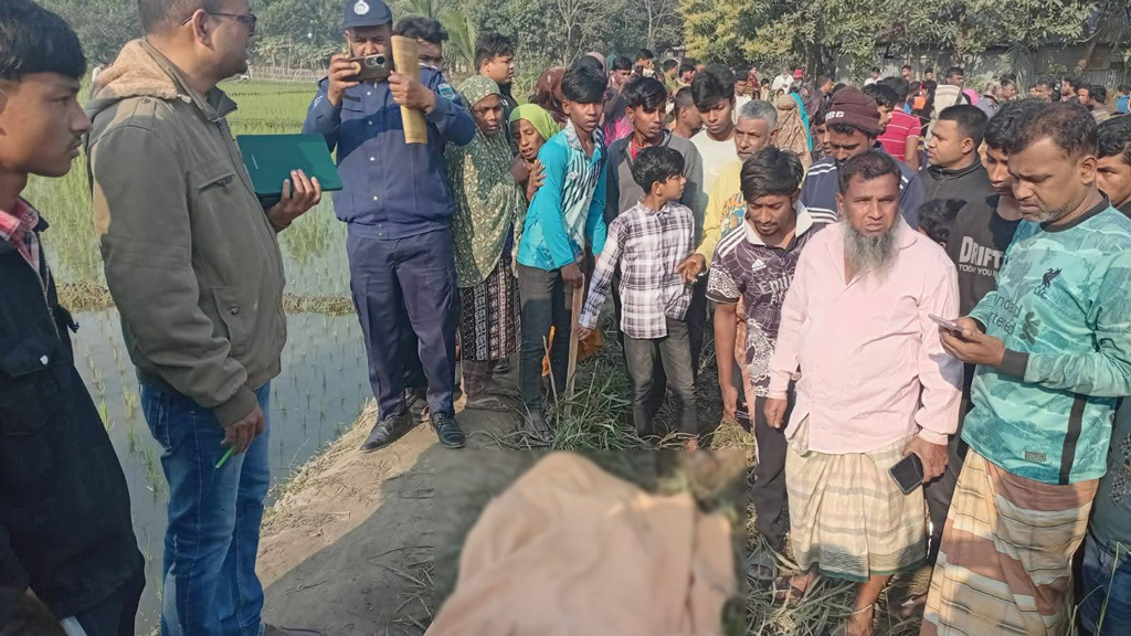 বগুড়ায় বাড়ির সামনে থেকে ব্যবসায়ীর গলাকাটা লাশ উদ্ধার