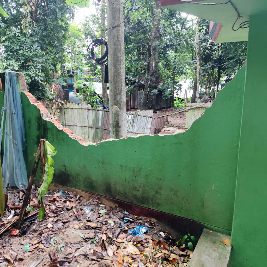 বোয়ালখালীতে লোকালয়ে বন্য হাতির হানা, ফসল-বাগান ও বসতবাড়ির ক্ষতি