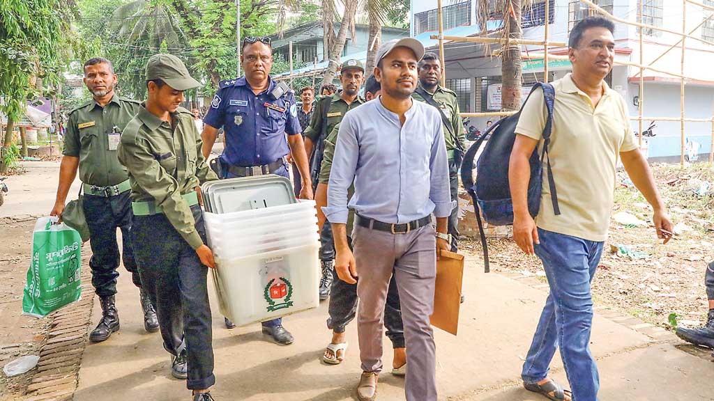নির্বাচনে আইনশৃঙ্খলা রক্ষার বরাদ্দ না পেয়ে পুলিশে অসন্তোষ