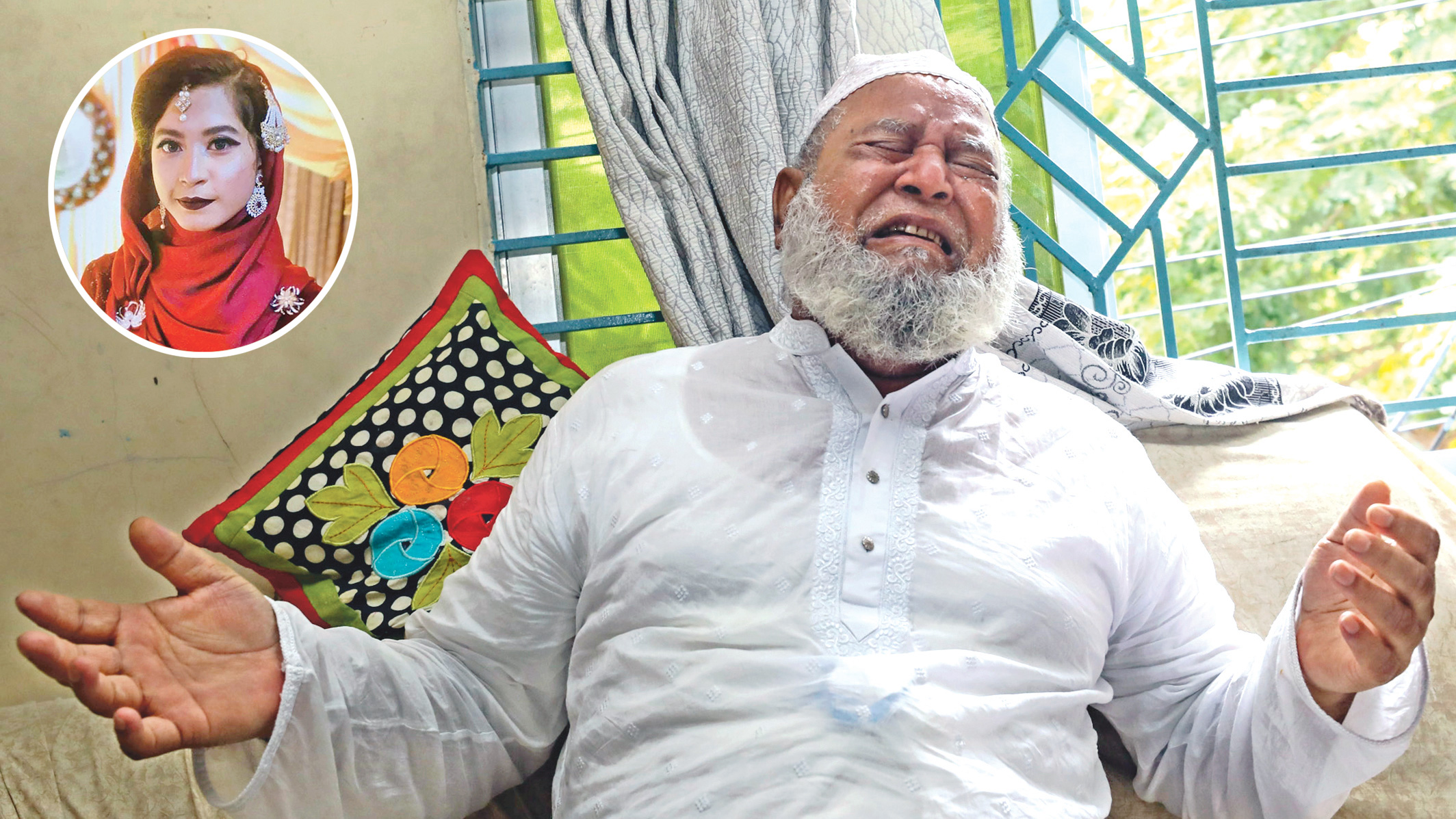 ‘বাঁচাতে পারলাম না নাতিনকে’