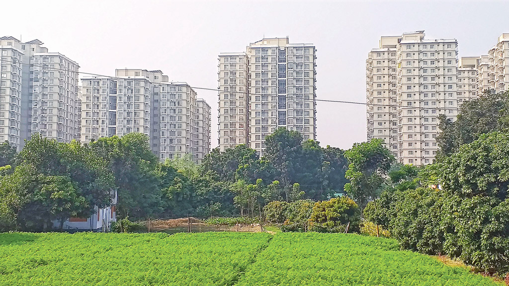 ভবনগুলো যেন মর্যাদারই প্রতীক