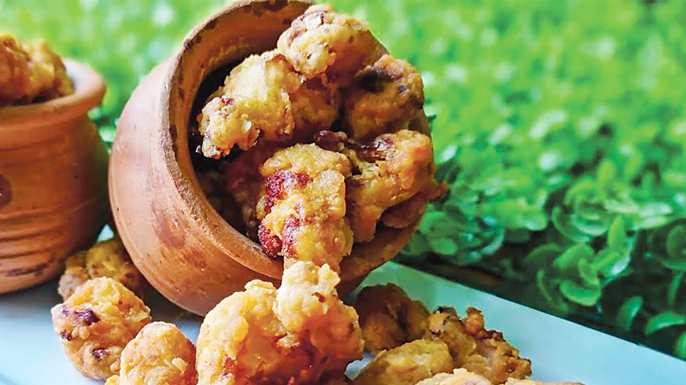 ফুলকপির পপকর্ন