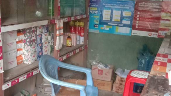 কামারখন্দে এক রাতে ১৪ দোকানে চুরি 