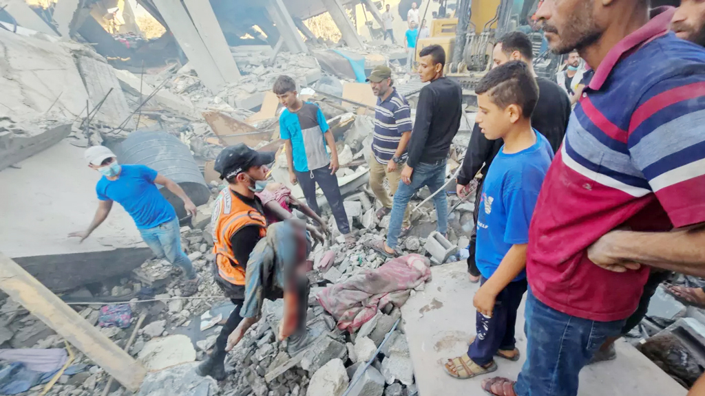 গাজায় ইসরায়েলি হামলায় হু হু করে বাড়ছে নিহতের সংখ্যা, ছাড়িয়েছে ২৮০০ 