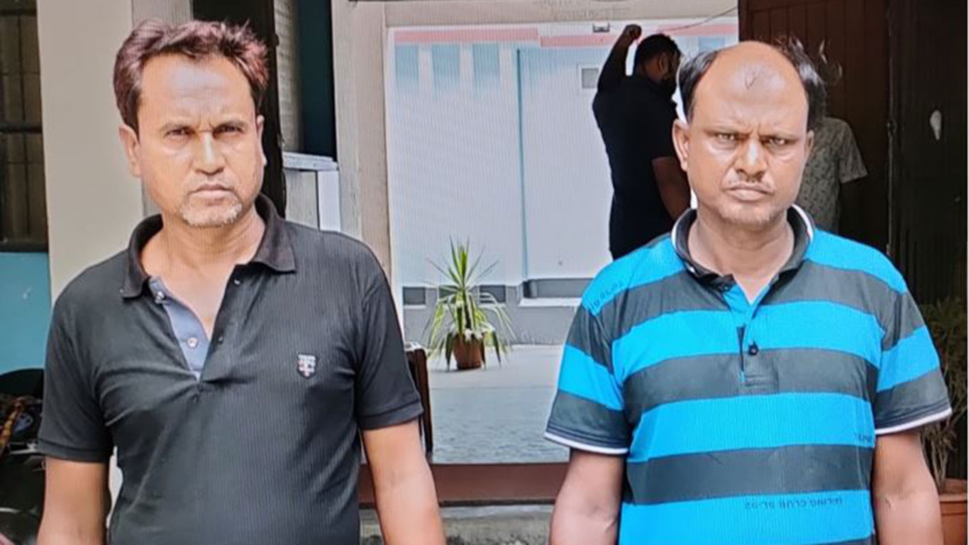 ইসলামপুরে ডিবি পুলিশ পরিচয়দানকারী ২ প্রতারক গ্রেপ্তার