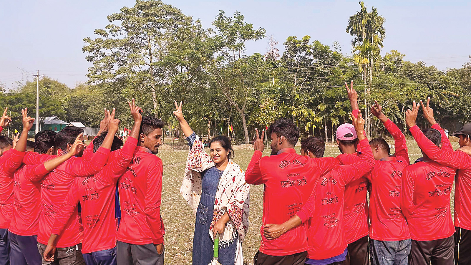 জ্যোতির ‘ফাইটার ইলেভেন’