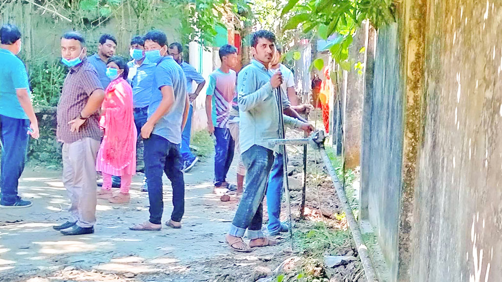 দেড় কিলোমিটার অবৈধ গ্যাস সংযোগ বিচ্ছিন্ন