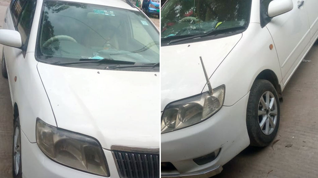 ৯৯৯-এ ফোন পেয়ে ছিনতাই হওয়া প্রাইভেট কার উদ্ধার