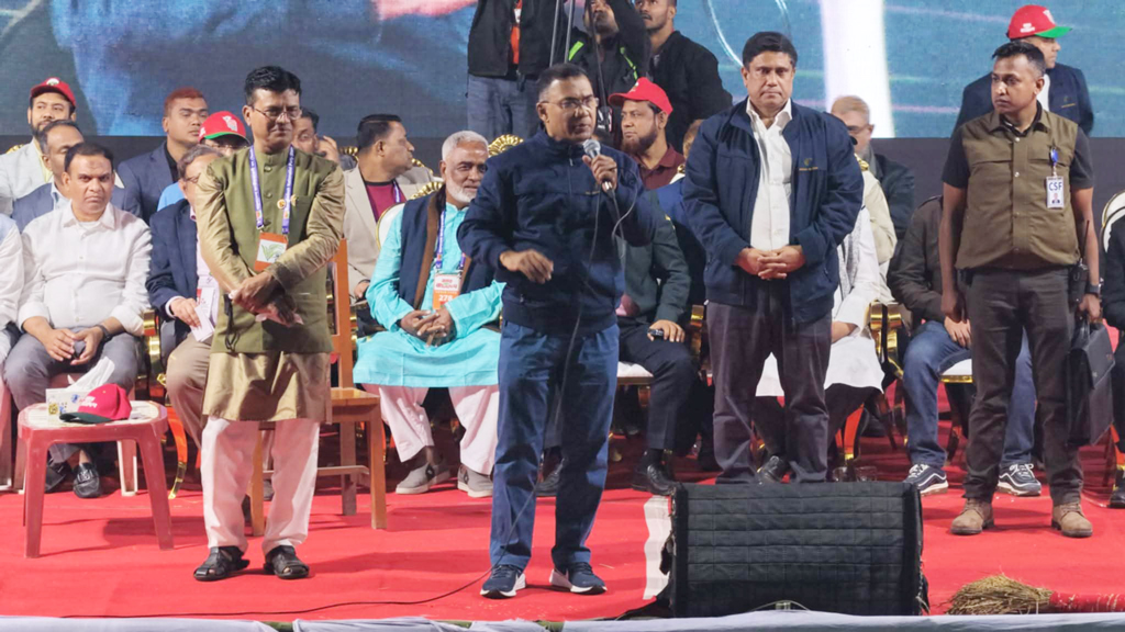 আমরা মানুষকে জবান দিচ্ছি, চেষ্টা করব সেটা রাখার জন্য: চৌদ্দগ্রামে তারেক রহমান