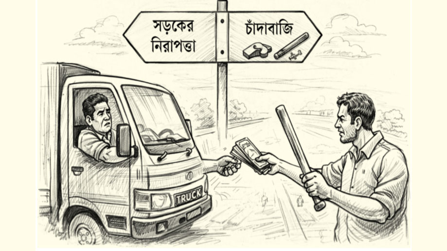 সড়কের নিরাপত্তা ও চাঁদাবাজি
