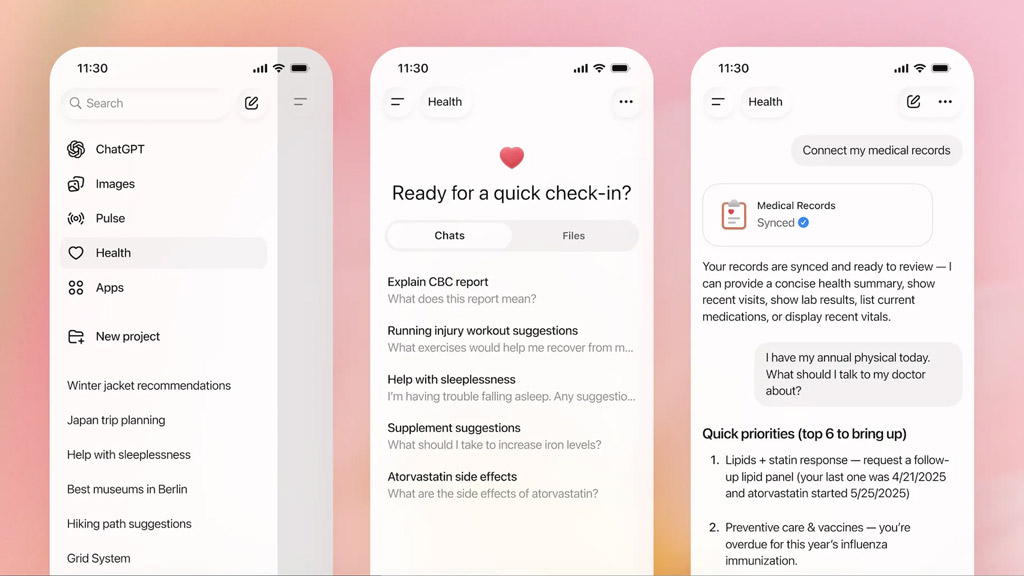 চিকিৎসা সচেতনতা বাড়াতে ‘চ্যাটজিপিটি হেলথ’ চালু করল ওপেনএআই