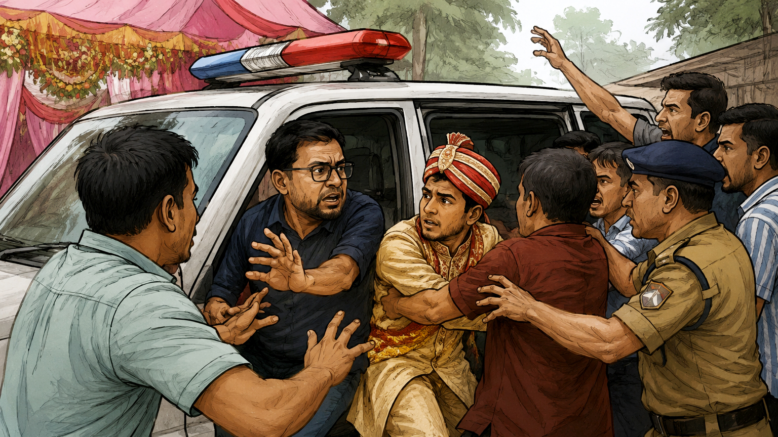 বাল্যবিবাহ বন্ধের অভিযানে বর পক্ষের হামলা, শ্রমিক দলের নেতাসহ আটক ৩