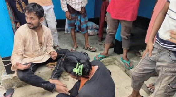 পানি খাওয়ার অজুহাতে ঘরে ঢুকলেন নারী, পরে গৃহবধূকে বেঁধে স্বর্ণালংকার লুট