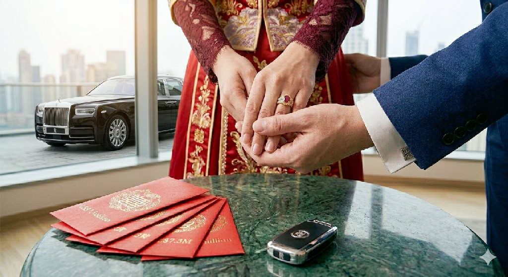 বরকে ৮০ কোটি টাকা যৌতুক দিলেন চীনা নারী