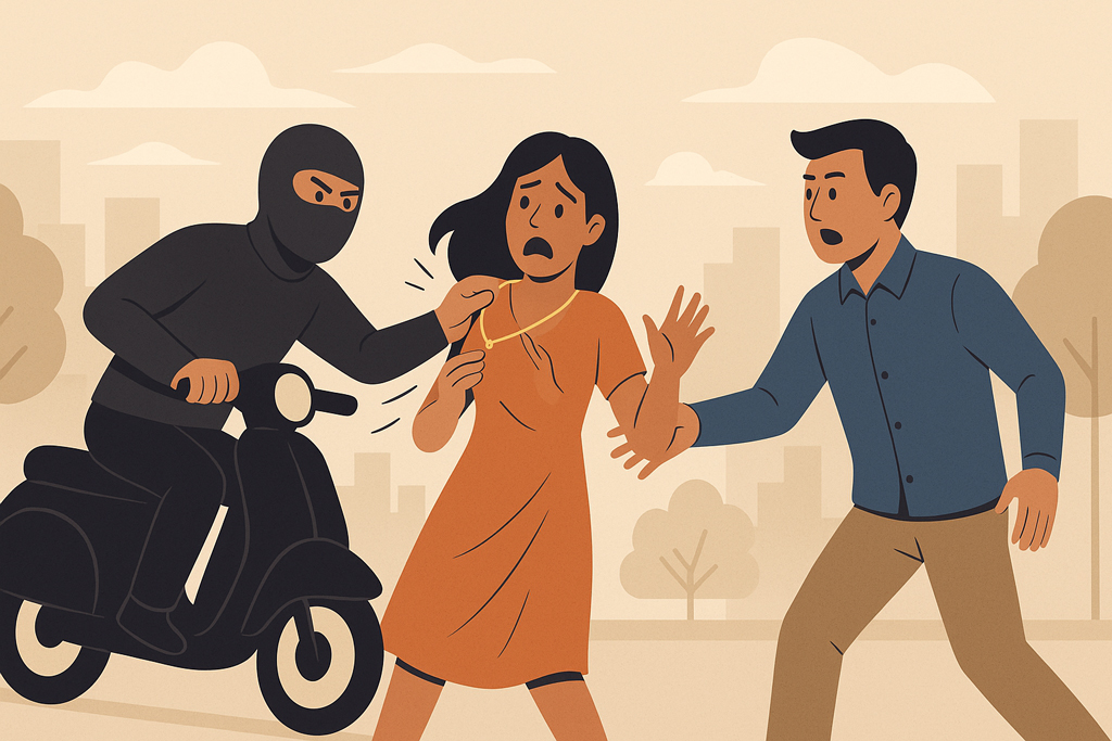চট্টগ্রামে প্রকাশ্য দিবালোকে নারীর স্বর্ণের চেইন ছিনতাই, ভিডিও ভাইরাল