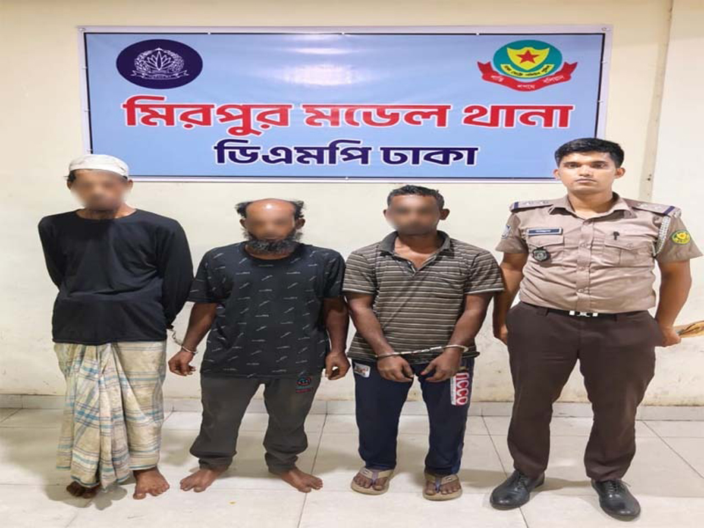 মিরপুরে চলন্ত মোটরসাইকেল থেকে ব্যাগ ছিনতাইয়ের চেষ্টা, ৩ জনকে এক বছরের কারাদণ্ড