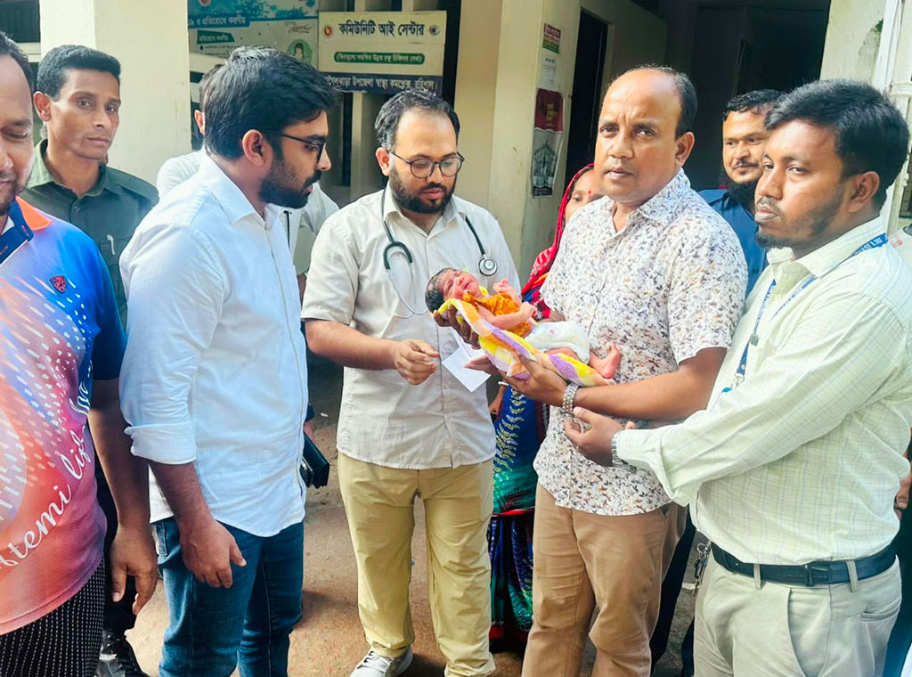 প্লাস্টিকের ব্যাগে পাওয়া নবজাতকের ঠাঁই ছোটমণি নিবাসে, প্রধানমন্ত্রীর নির্দেশে চিকিৎসা