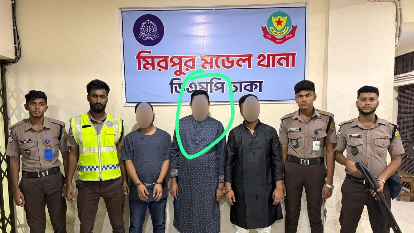 রাজধানীর মিরপুরে ছাত্রলীগ নেতা মিঠুসহ গ্রেপ্তার ৩