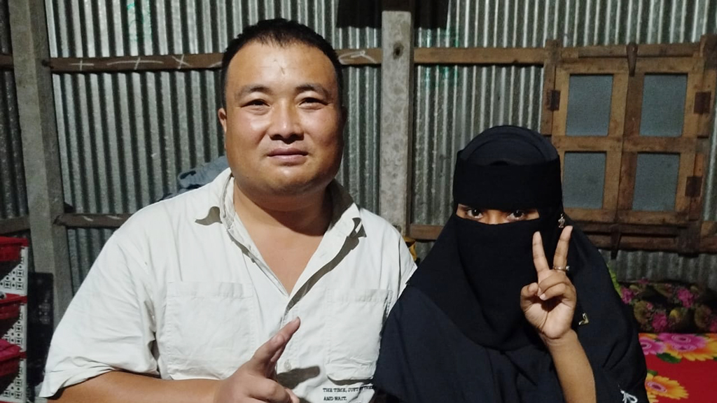 প্রেমিকাকে বিয়ে করতে ব্রাহ্মণবাড়িয়ায় চীনা যুবক