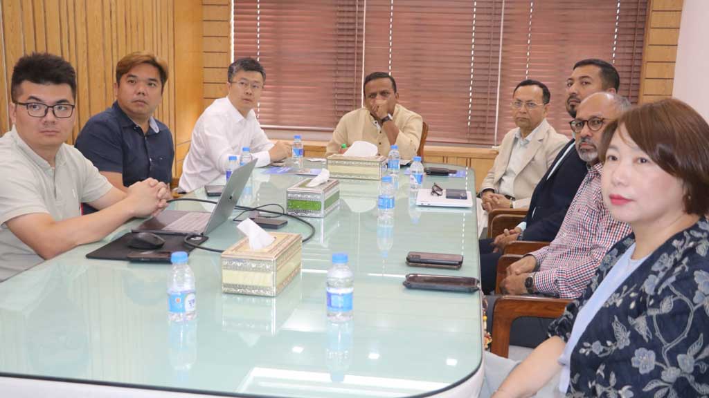 বাংলাদেশে জাহাজ নির্মাণ শিল্পে বিনিয়োগে আগ্রহী চীনা প্রতিষ্ঠান