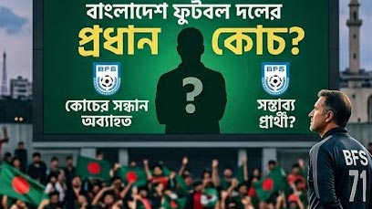 কোচের নাম কবে ঘোষণা করবে বাফুফে