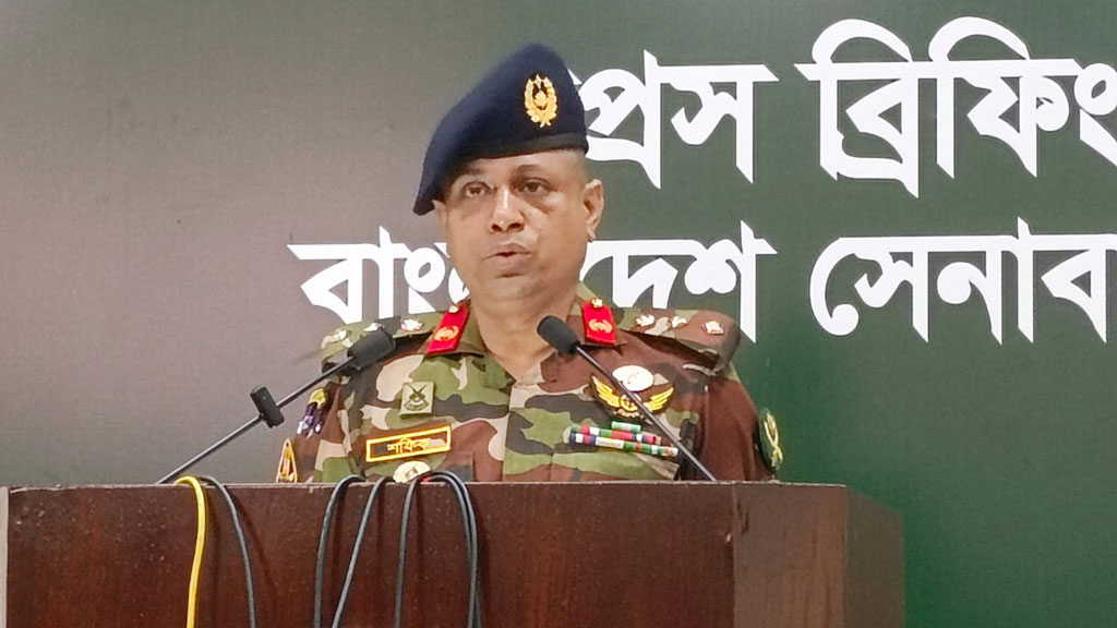 গোপালগঞ্জে কোনো প্রাণঘাতী অস্ত্র ব্যবহার করা হয়নি: সেনাসদর