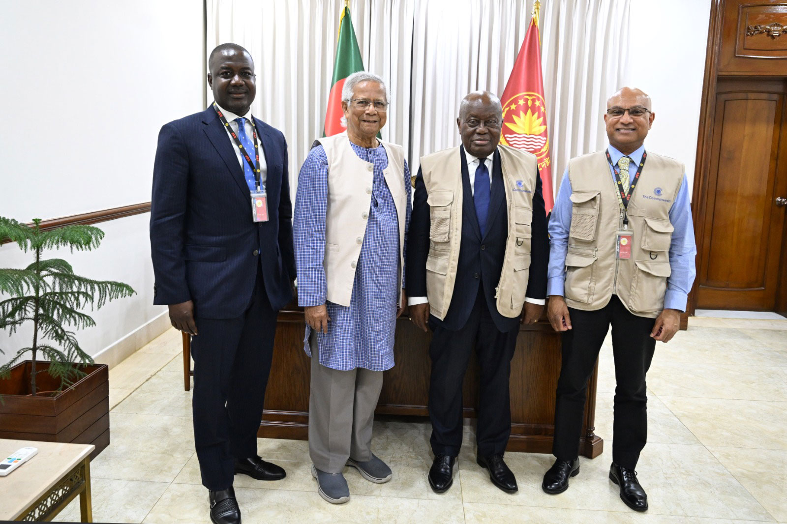 প্রধান উপদেষ্টার সঙ্গে তুরস্ক ও কমনওয়েলথ নির্বাচন পর্যবেক্ষক দলের সাক্ষাৎ