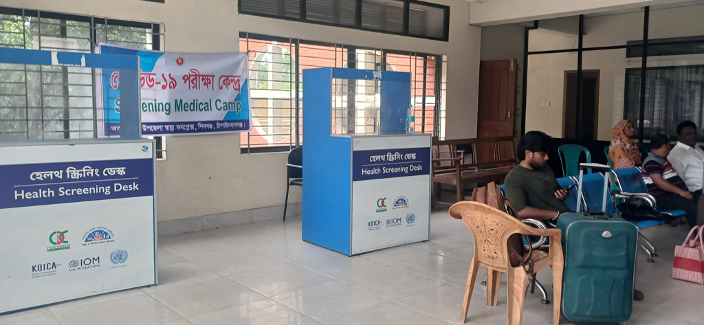 সোনামসজিদ স্থলবন্দর: করোনার সংক্রমণ বাড়লেও নেই কার্যকর স্বাস্থ্য পরীক্ষা