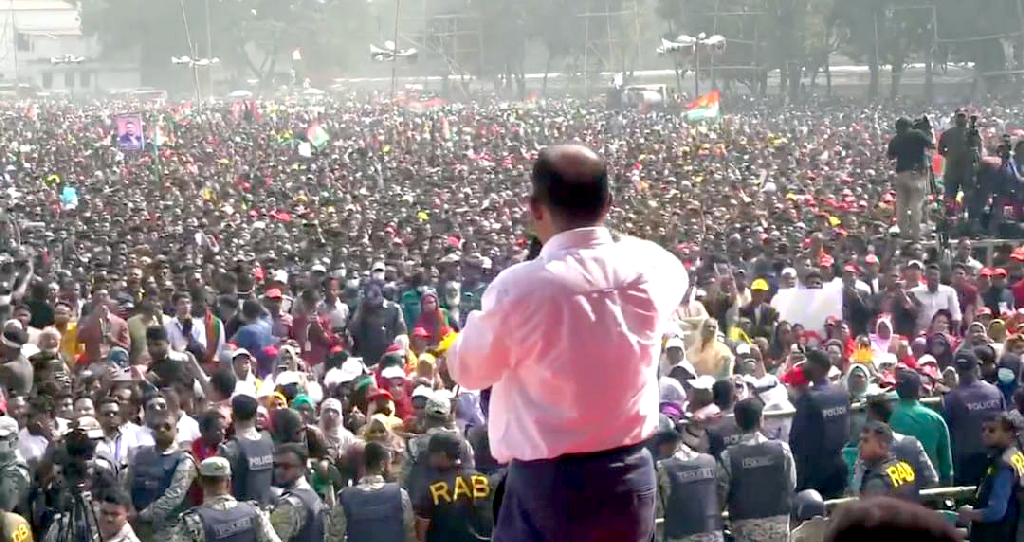 ‘ওনেরা ক্যান আছন’—তারেক রহমানের অভিবাদনে নেতা-কর্মীদের—‘আরা গম আছি’
