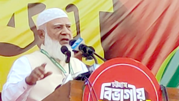 দাবি পূরণে প্রয়োজনে আবারও ৫ আগস্ট হবে: ৮ দলের সমাবেশে জামায়াত আমির