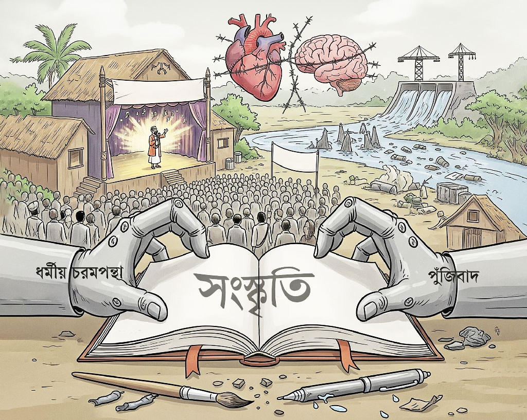হৃদয় ও মস্তিষ্ক দুটোই সংস্কৃতির প্রধান ভরসা