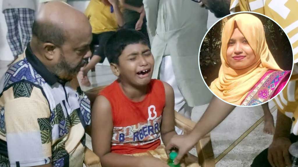 ম্যানহোলে পড়ে মৃত্যু: ফুঁপিয়ে কাঁদছে জ্যোতির ৬ বছরের যমজ শিশু