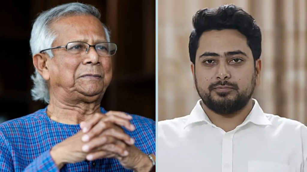 নানা গুঞ্জনের মধ্যে ড. ইউনূসের সঙ্গে নাহিদের সাক্ষাৎ