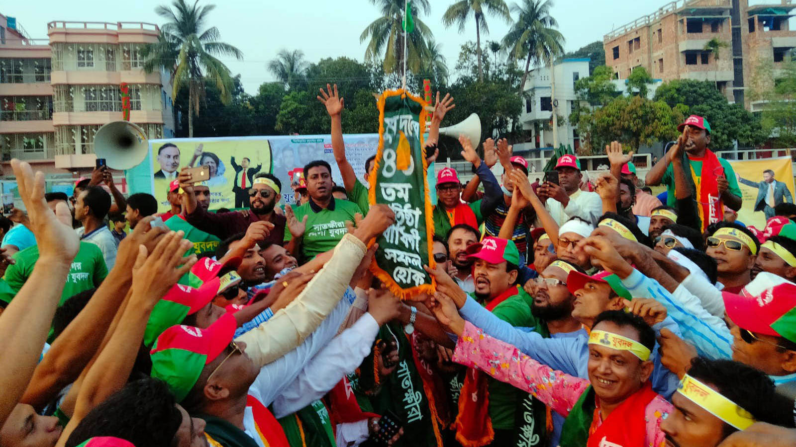 যুবদলের প্রতিষ্ঠাবার্ষিকী উদ্‌যাপন