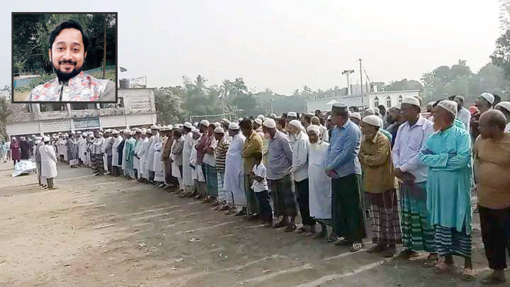 তারেকের পর একই মাঠে চাচাতো ভাই মুসার জানাজা সম্পন্ন