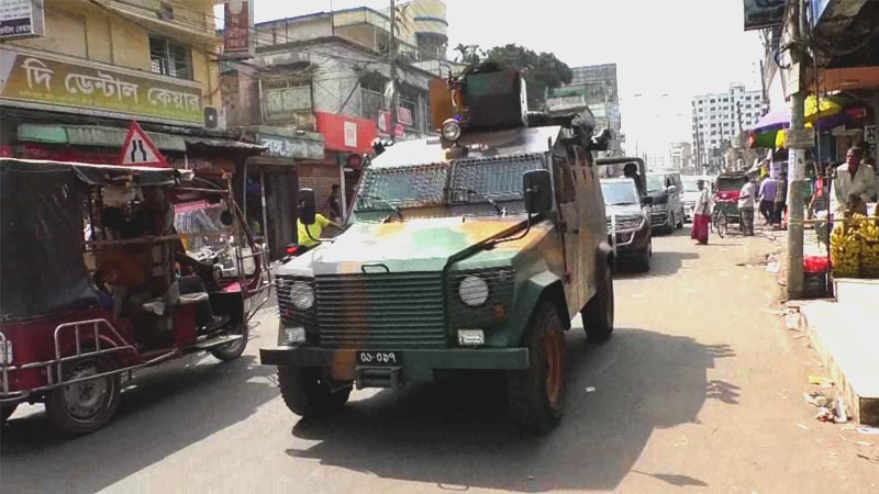 থমথমে ব্রাহ্মণবাড়িয়া, নিরাপত্তা জোরদার