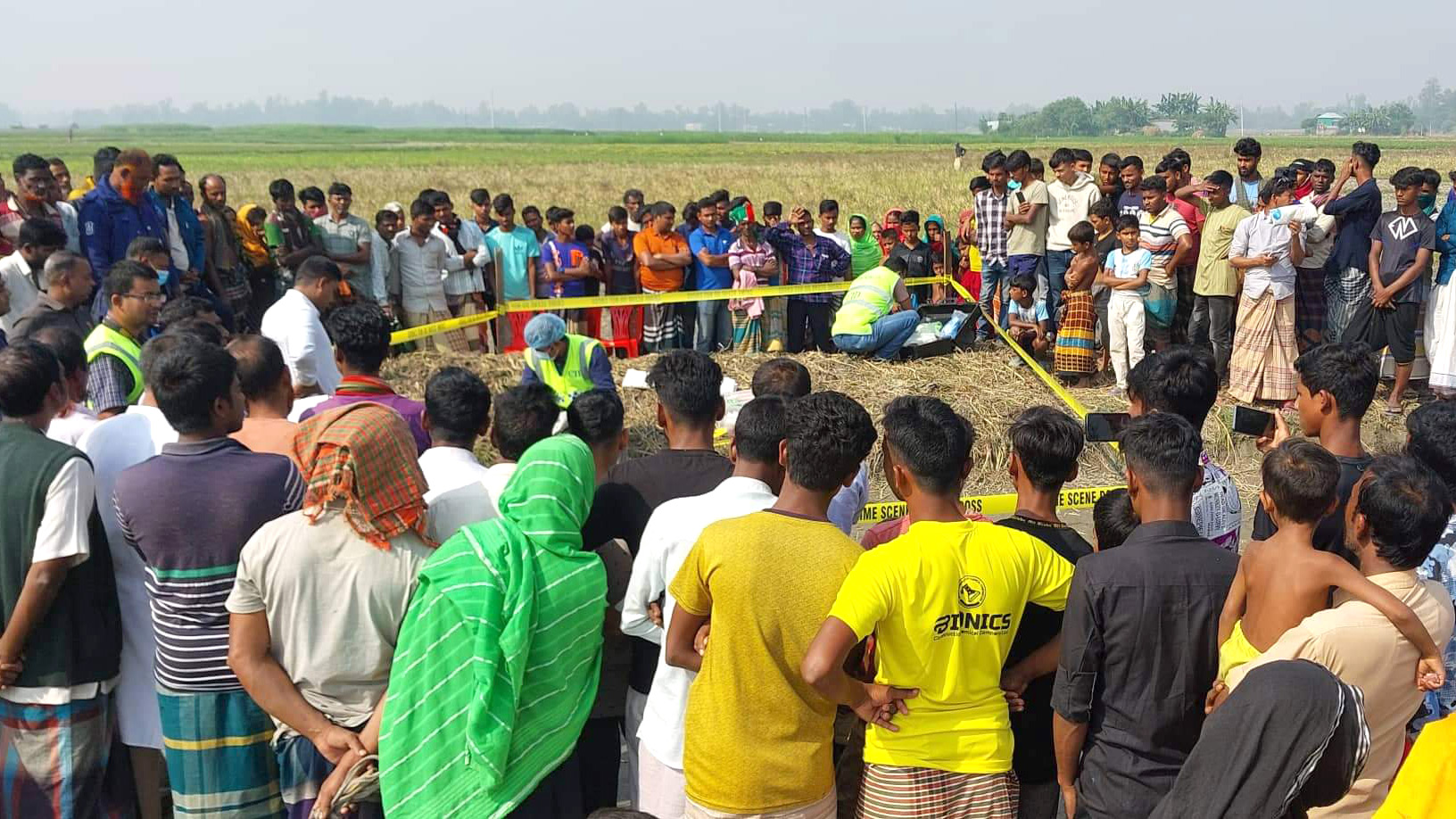 সিরাজগঞ্জে ধান খেত থেকে শ্রমিকের মরদেহ উদ্ধার