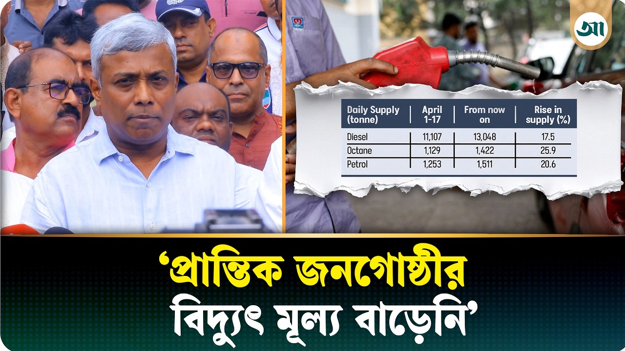 মধ্যপ্রাচ্য সংকট ও পাচার ঠেকাতেই জ্বালানির মূল্য বাড়ানো হয়েছে: বিদ্যুৎ ও জ্বালানি প্রতিমন্ত্রী