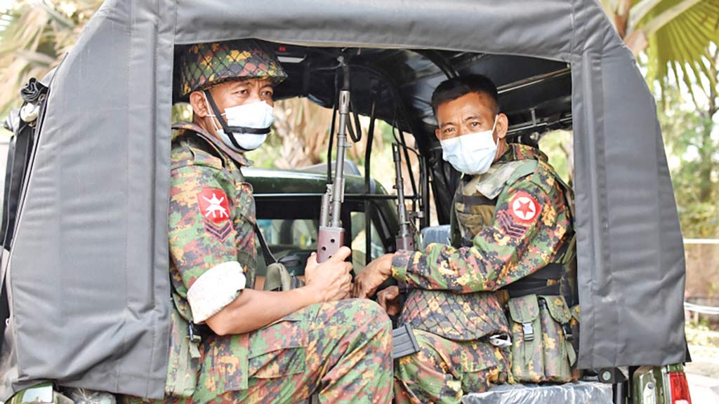 সংঘাত থামছে না মিয়ানমারে