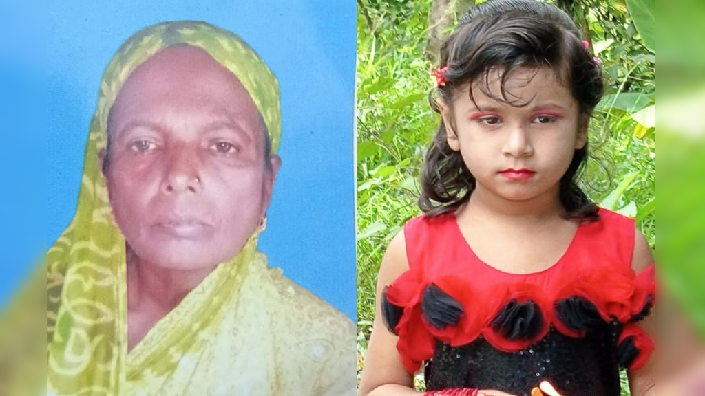 বসতঘরে আগুনে প্রাণ গেল দাদি-নাতনির