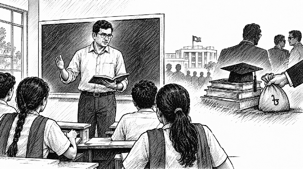 শিক্ষকতাই যদি হয় প্রথম পছন্দের পেশা...