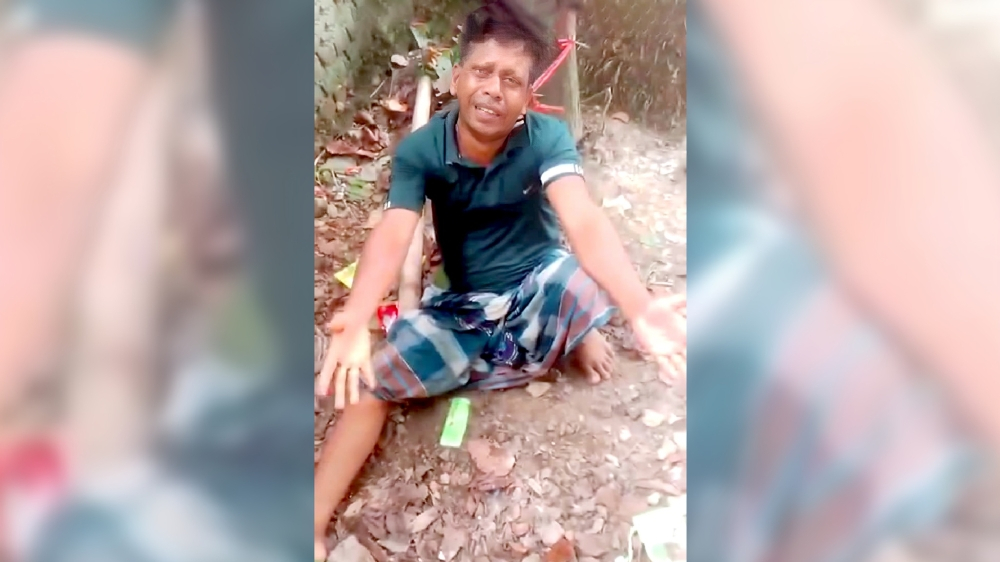 মাদক বিক্রির তথ্য দেওয়ায় যুবককে গাছে বেঁধে মারধর