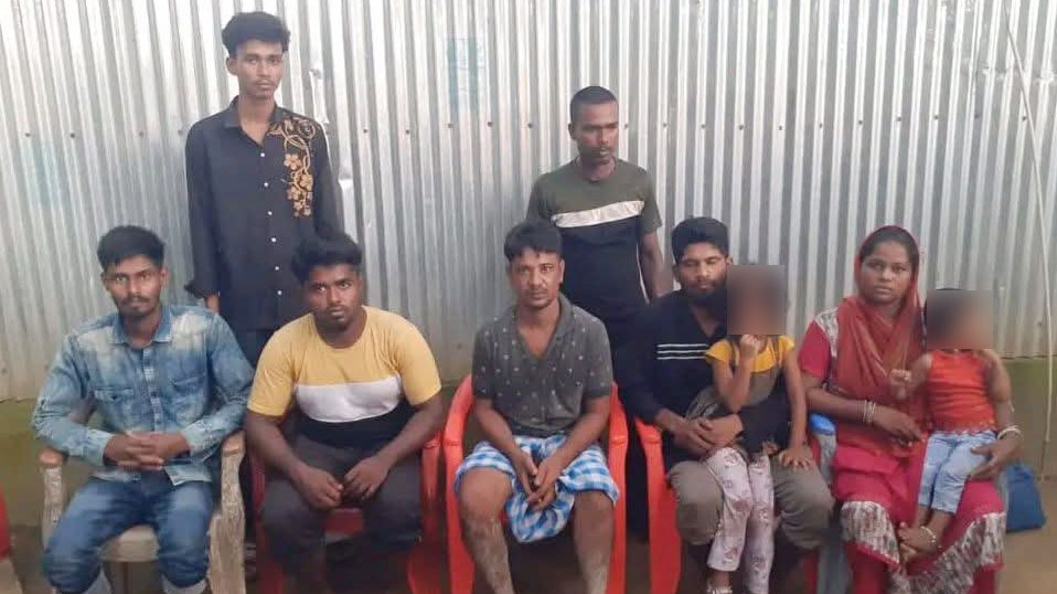 ধোবাউড়ায় দুই শিশুসহ ৯ জনকে সীমান্তে পুশ ইন করল বিএসএফ