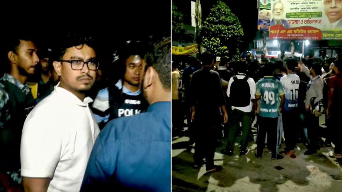 মধ্যরাতে ঢাকা বিশ্ববিদ্যালয় ও ঢাকা কলেজের শিক্ষার্থীদের সংঘর্ষ