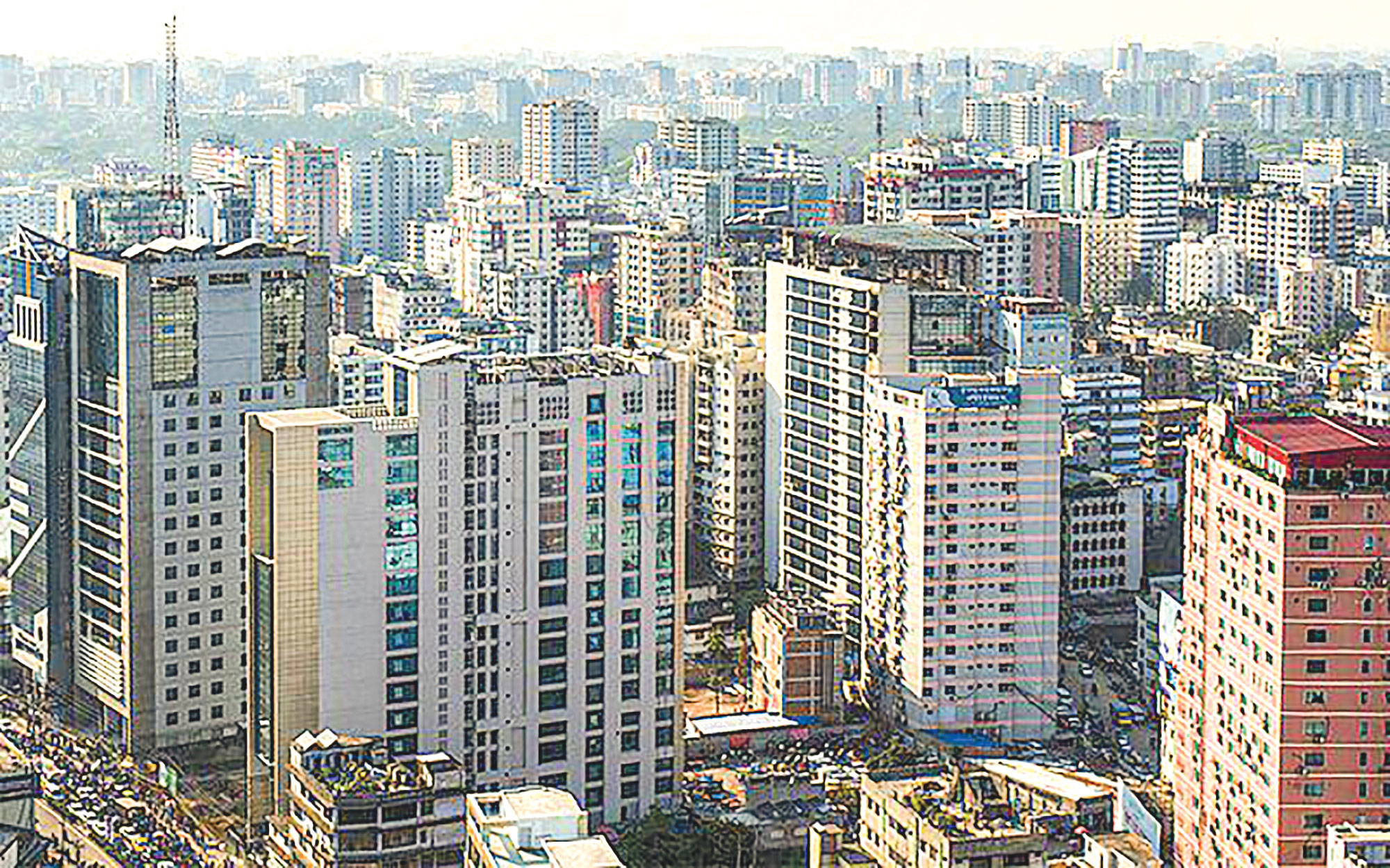 ঢাকা শহরে খোলা জায়গার বড় অভাব