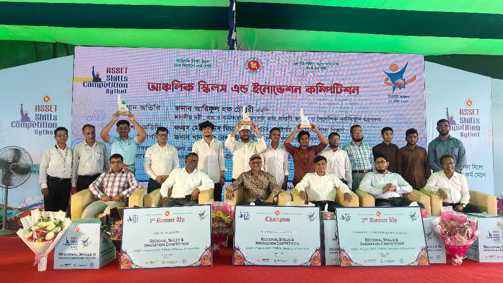 দিনাজপুরে ‘স্কিলস অ্যান্ড ইনোভেশন কম্পিটিশন’, জাতীয় পর্বে যাচ্ছে ৭ উদ্ভাবন