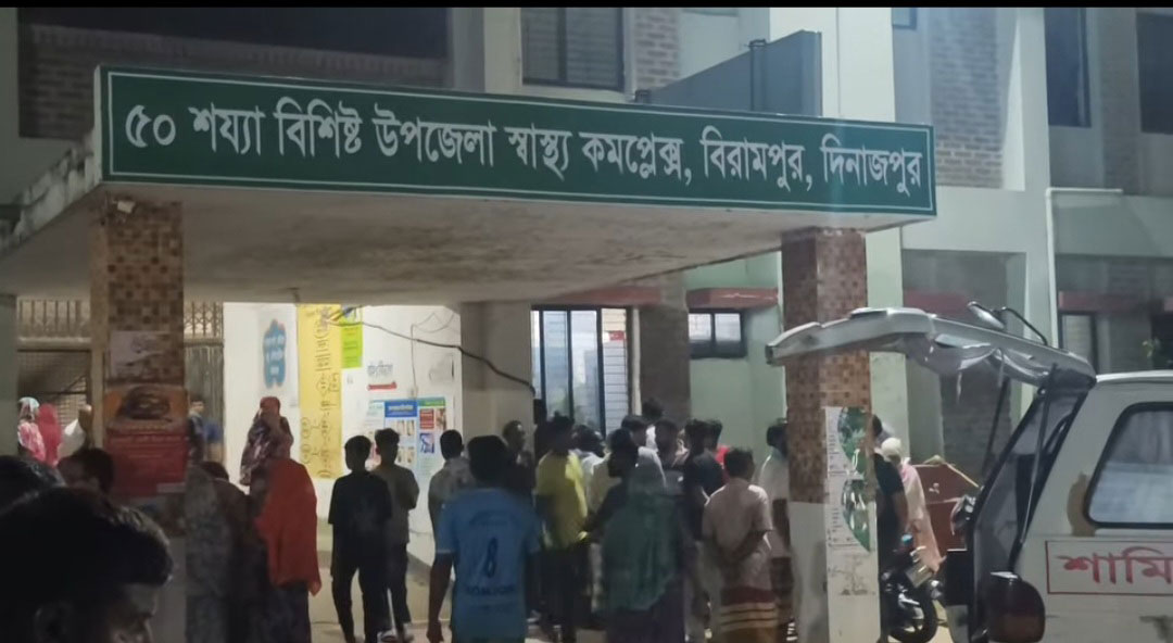 বিরামপুরে বড় ভাইয়ের লাঠির আঘাতে প্রাণ গেল ছোট ভাইয়ের
