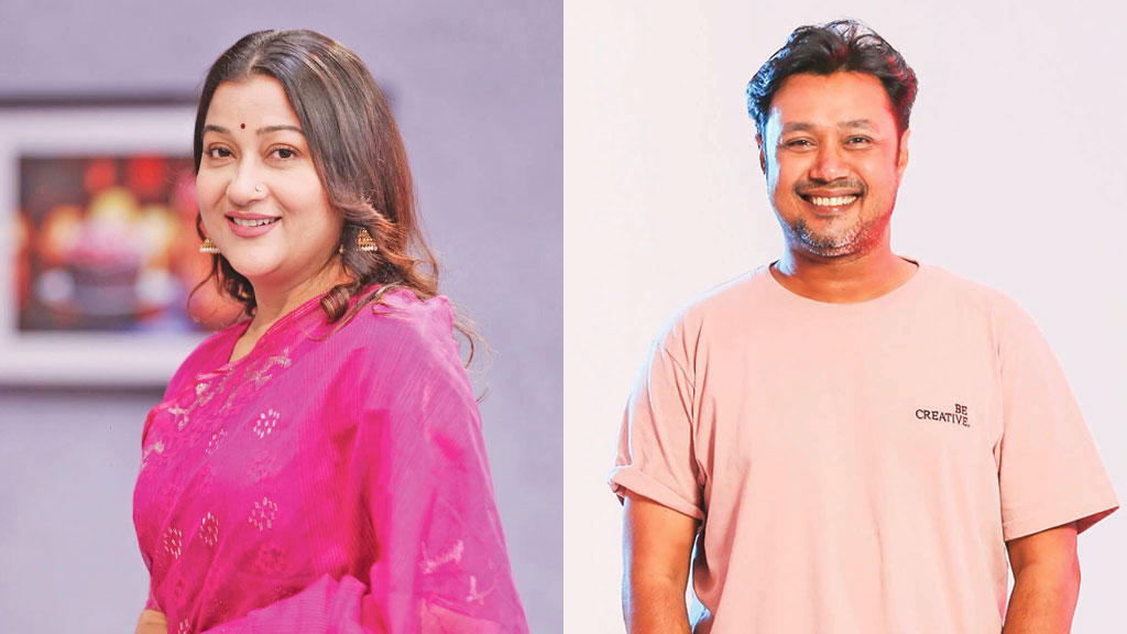 দীপা খন্দকার ও সৈকত নাসির। ছবি: সংগৃহীত