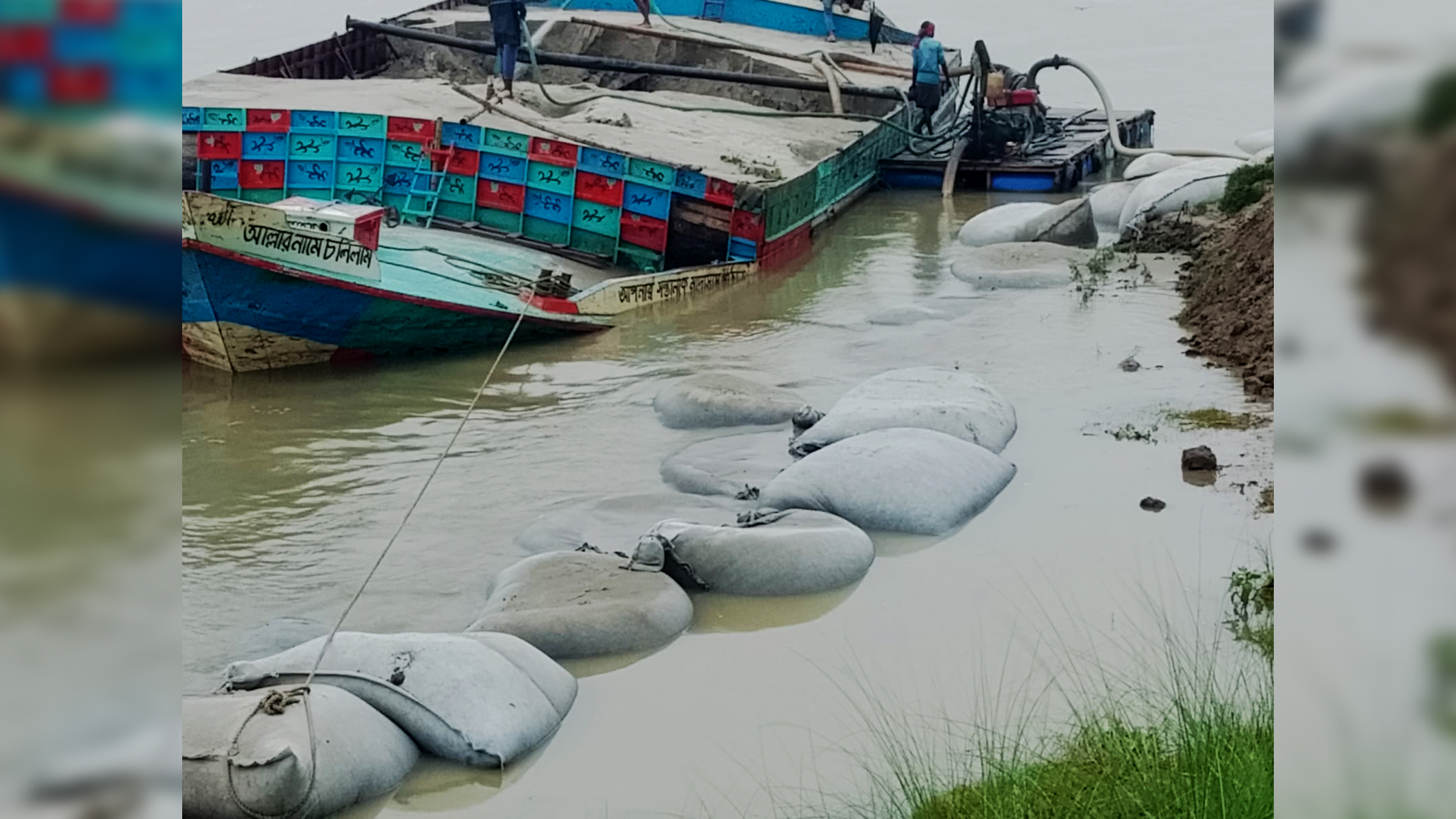 ভাঙছে পদ্মাপাড়, বাড়ছে দুর্ভোগ